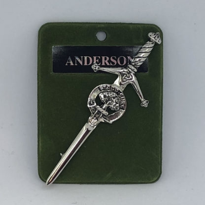 Anderson Clan Crest Kilt Pin