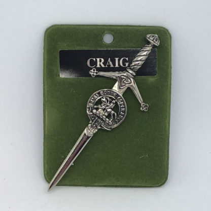 Craig Clan Crest Pin