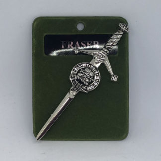Fraser Clan Crest Kilt Pin