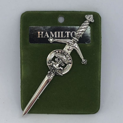 Hamilton Clan Crest Kilt Pin