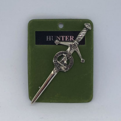 Hunter Clan Crest Kilt Pin
