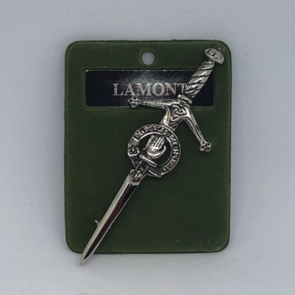 Lamont Clan Crest Kilt Pin