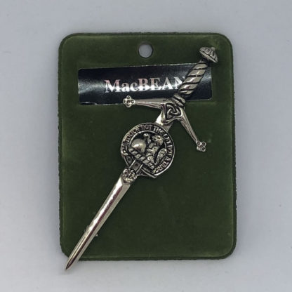 MacBean Clan Crest Kilt Pin