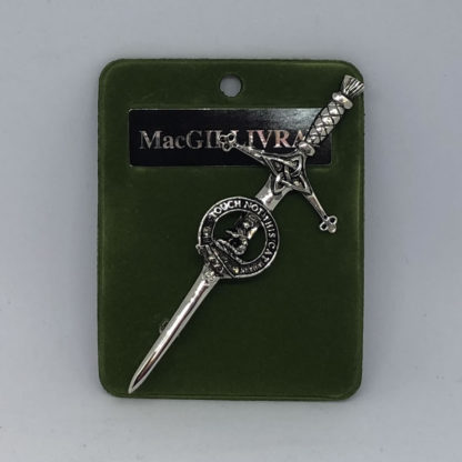 MacGillivray Clan Crest Kilt Pin