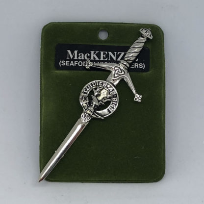 MacKenzie Seaforth Highlanders Clan Crest Pin
