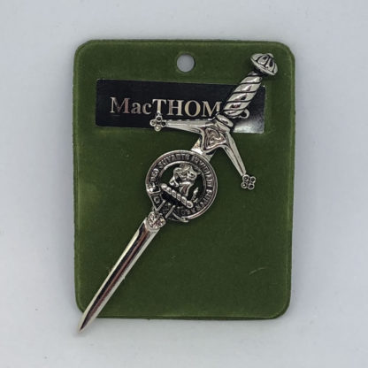 MacThomas Clan Crest Pin
