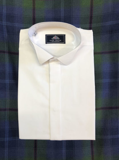 White Wing Collar Shirt